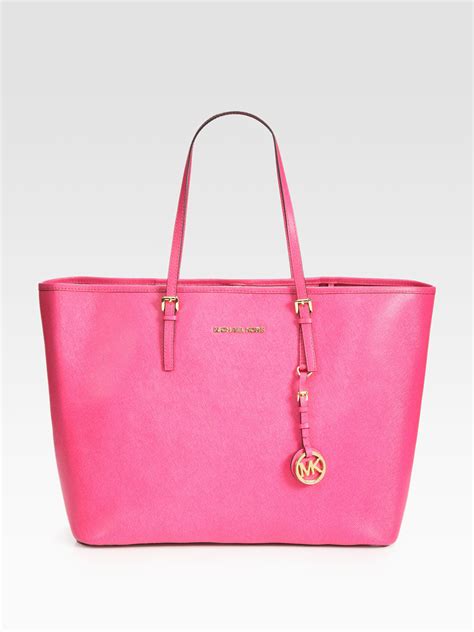 pink michael kors bag 2013|michael kors handbags pink tote.